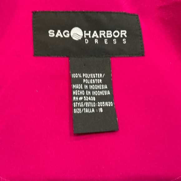 Sag Harbor women’s hot pink size 18 jacket - Picture 7 of 7